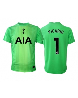 Billige Fotballdrakt Tottenham Hotspur Guglielmo Vicario #1 Keeper Replika Hjemmedrakt 2025-26 Kortermet